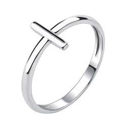 Кольцо из серебра без вставки, ТЛ-11864