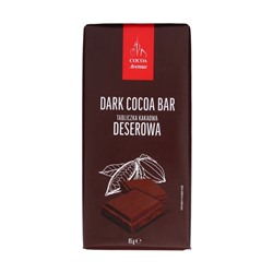 Шоколад тёмный Dark cocoa bar , 85 г