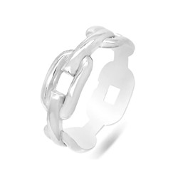 Кольцо из серебра без вставки, OZ500040