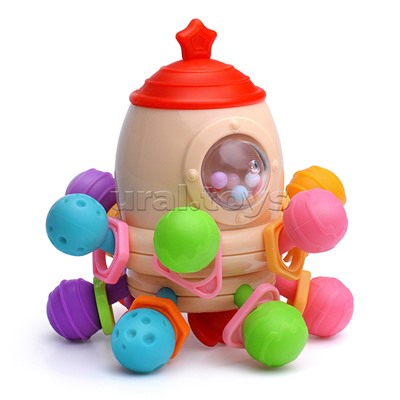 Развивающая игрушка "Космическая ракета" в коробке