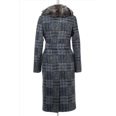 02-2931 Пальто женское утепленное (пояс)