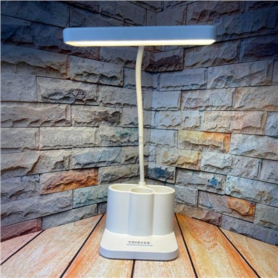 Настольная светодиодная лампа LED Table Lamp White MA-858 (96)