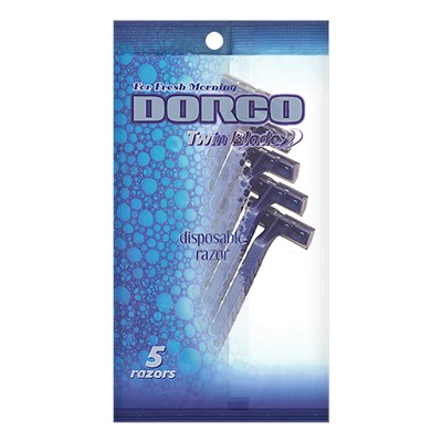 Станок для бритья одноразовый DORCO TD-705 (100 шт.) в коробке, TD 705-100P (20X5шт =100 станков)