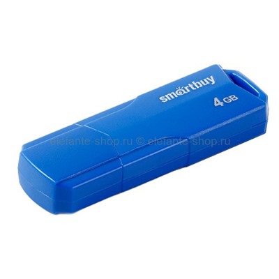 Флеш-накопитель USB 4GB Smart Buy Clue SB4GBCLU Blue (UM)