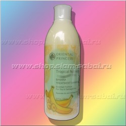 Банановый лечебный шампунь для сухих и поврежденных волос