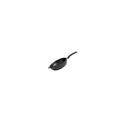 Сковорода 240/60мм со съемной ручкой soft touch, АП (темный мрамор)