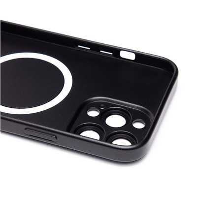 Чехол-накладка - SM020 Matte SafeMag для "Apple iPhone 13 Pro Max" (black)