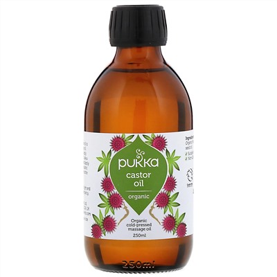 Pukka Herbs, Органическое касторовое масло, 250 мл