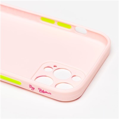 Чехол-накладка - SC246 для "Apple iPhone 12 Pro" (002) (light pink)