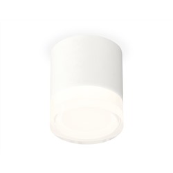 Комплект накладного светильника с акрилом XS7401043 SWH/FR/CL белый песок/белый матовый/прозрачный MR16 GU5.3 (C7401, N7160)