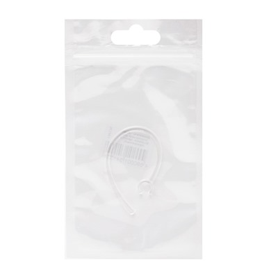 Держатель - дужка пластиковая для Bluetooth-гарнитур (прозрачный)