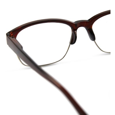 Готовые очки GA0141 (Цвет: C2 коричневый; диоптрия: +1; тонировка: Нет)
