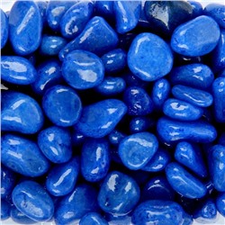 Грунт для аквариума (5-10 мм), синяя, 350 г
