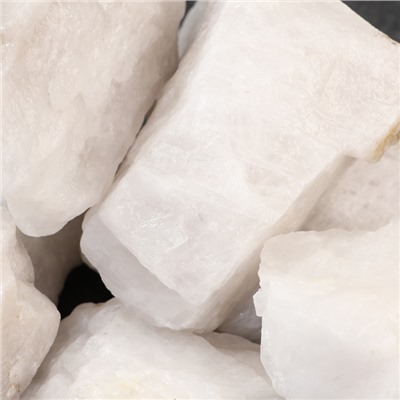 Камень для бани "Кварц" "Жаркий лед" колотый 10 кг