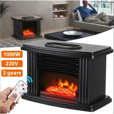 Обогреватель Камин с пультом Flame Heater 1000вт