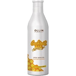OLLIN Cocktail BAR Крем-шампунь "Медовый коктейль" Эластичность волос 400мл