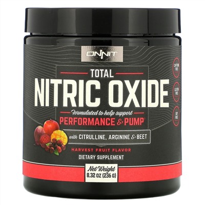 Onnit, Total Nitric Oxide, Harvest Fruit Flavor, 8.32 oz (236 g)