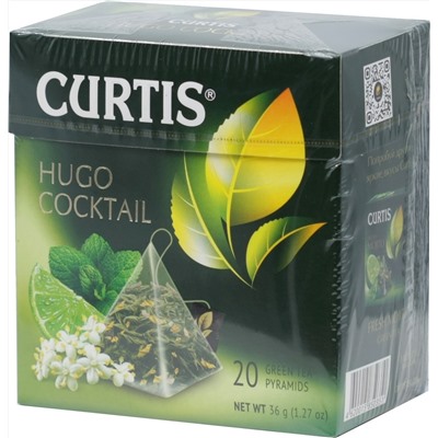 CURTIS. Hugo Cocktail (пирамидки) карт.пачка, 20 пак.