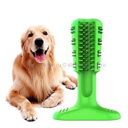 Зубная силиконовая щетка для собак Pet Toothbrush LARGE SIZE TV-693 (TV)