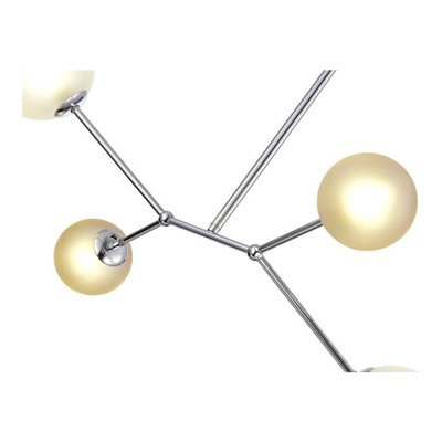SLE1107-103-04 Светильник подвесной Хром/Белый, Серый G9 4*5W 4000K