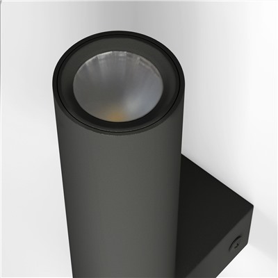 Настенный светодиодный светильник в стиле лофт 40020/1 LED черный