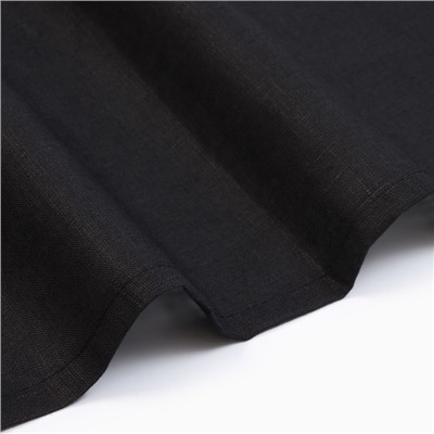 Скатерть Этель Linen collection black145х110см, 100%лён 210 г/м2