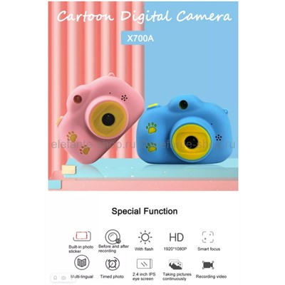 Детский фотоаппарат Childrens Camera Mini X700 (15)