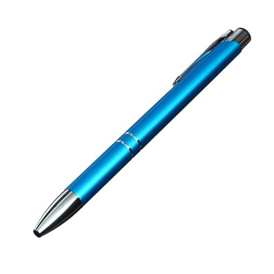 Ручка подарочная, шариковая, автоматическая "Стиль" в пластиковом футляре, NEW, синяя