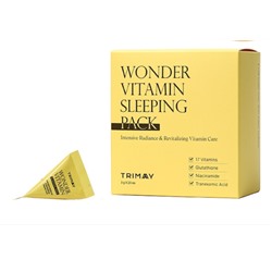 Trimay Ночная маска для сияния кожи с комплексом витаминов и ниацинамидом Wonder Vitamin Sleeping Pack