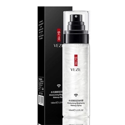 VEZE Спрей - фиксатор для макияжа Moisturizing Brightening Makeup Spray 100мл