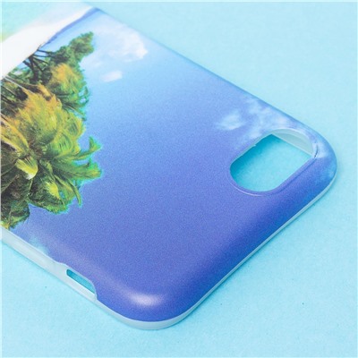 Чехол-накладка - SC185 для "Apple iPhone 7/iPhone 8/iPhone SE 2020" (008) (blue)