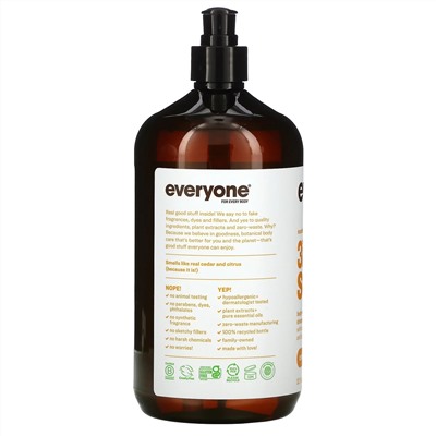 EO Products, 3in1 Soap, Cedar + Citrus, 32 fl oz (946 ml)