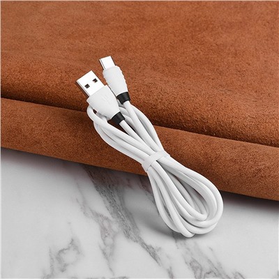 Кабель USB - Type-C Hoco X27 Excellent  120см 2,4A  (white)