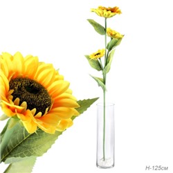 Цветок искусственный Подсолнух 125 см / OH081301 /уп 60/240/
