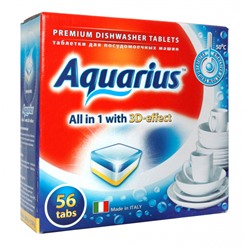 Таблетки для ПММ "Aquarius" ALLin1 (mega) 56 штук