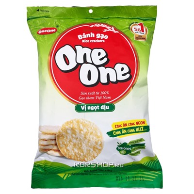 Рисовые крекеры One.One Вьетнам 118 г Акция