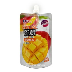 Желе питьевое с конняку со вкусом манго Blike, Китай, 160 г