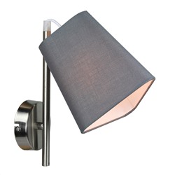 Настенный светильник Escada 10185/1A E14*40W Chrome/Grey