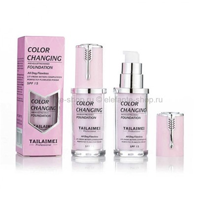 Тональная основа Tailaimei Professional Foundation Color Changing 40ml