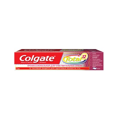 Colgate зубная паста Тотал 12 Проф.Д/чувствит.зубов 75мл