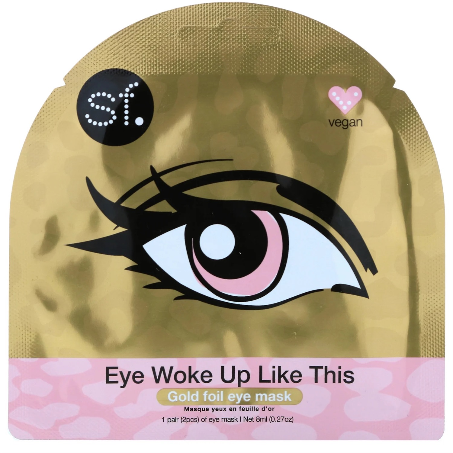 Маска 0 24. AHC Premium Brightening Rose Gold Foil Eye Mask 1 шт..