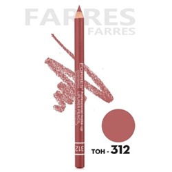 Farres Карандаш для губ матовый холодный розовый MB011-312