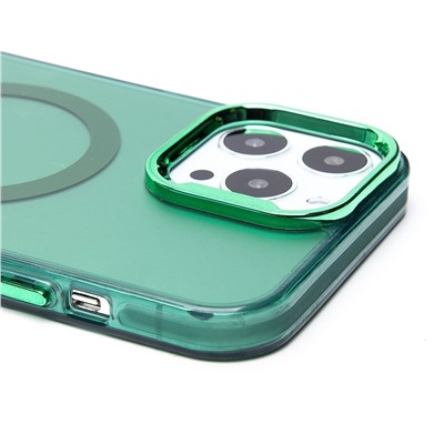 Чехол-накладка - SM025 SafeMag для "Apple iPhone 13 Pro Max" (green) (232115)