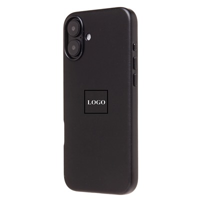 Чехол-накладка ORG SM002 экокожа SafeMag для "Apple iPhone 16 Plus" (black) (234498)