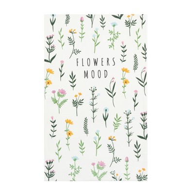 Полотенце "Доляна" Flowers mood 35х60 см, 100% хлопок, вафля 160 г/м2