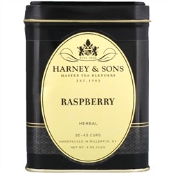 Harney & Sons, Малиновый травяной чай, без кофеина, 4 унции