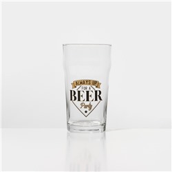 Стакан стеклянный для пива «Пейль-эль. Чирз», 570 мл, МИКС