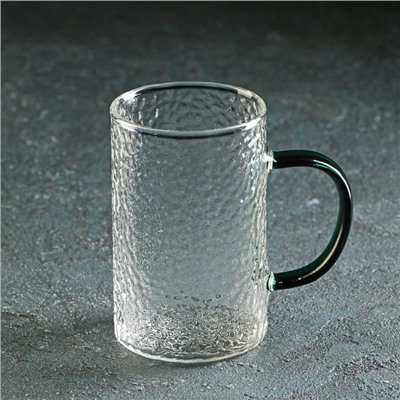 Набор для напитков из стекла Magistro «Сара», 5 предметов: кувшин 1,75 л, 4 кружки 300 мл