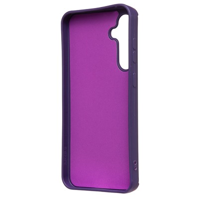 Чехол-накладка - SC335 для "Samsung Galaxy S23 FE"  (кот) (violet) (227153)