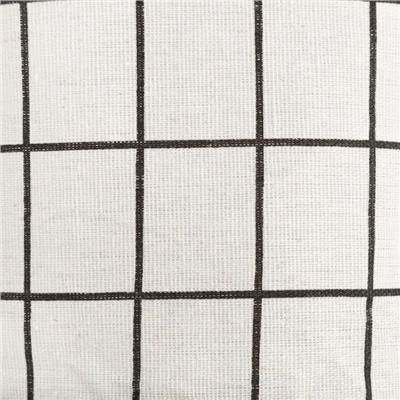 Органайзер подвесной с карманами Доляна «Клетка», 3 отделения, 57×19 см, цвет белый